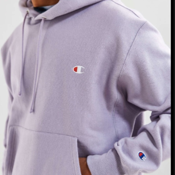 COPY - Light Purple Champion Hoodie - Picture 2 of 11